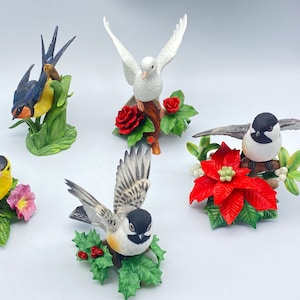The Lenox Garden Bird Collection Fine Porcelain Birds Sold