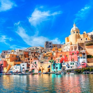 PDF Italy Europe Counted Cross Stitch Pattern, City Landscape Instant Download Digital format