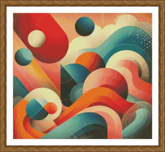 GEOMETRIC ABSTRACT II 図案 幾何学絵画 テキスタイル見本帳 GEOMETRIC ABSTRACT II 図案 幾何学絵画 テキスタイル見本帳