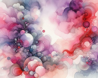 PDF Colorful cloud, Abstract Art, Geometric Pattern, Counted Cross Stitch Pattern, Digital Format, Cross Stitch pattern, Instant Download