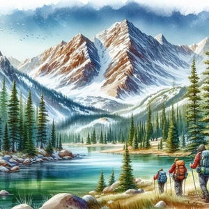 PDF Colorado State, Berge, See, Kreuzstichmuster, Landschaft Sofortiger Download Digitales Format