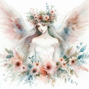 PDF Angel Cross Stitch Pattern Digital Format Cross Stitch pattern, PDF Instant Download.
