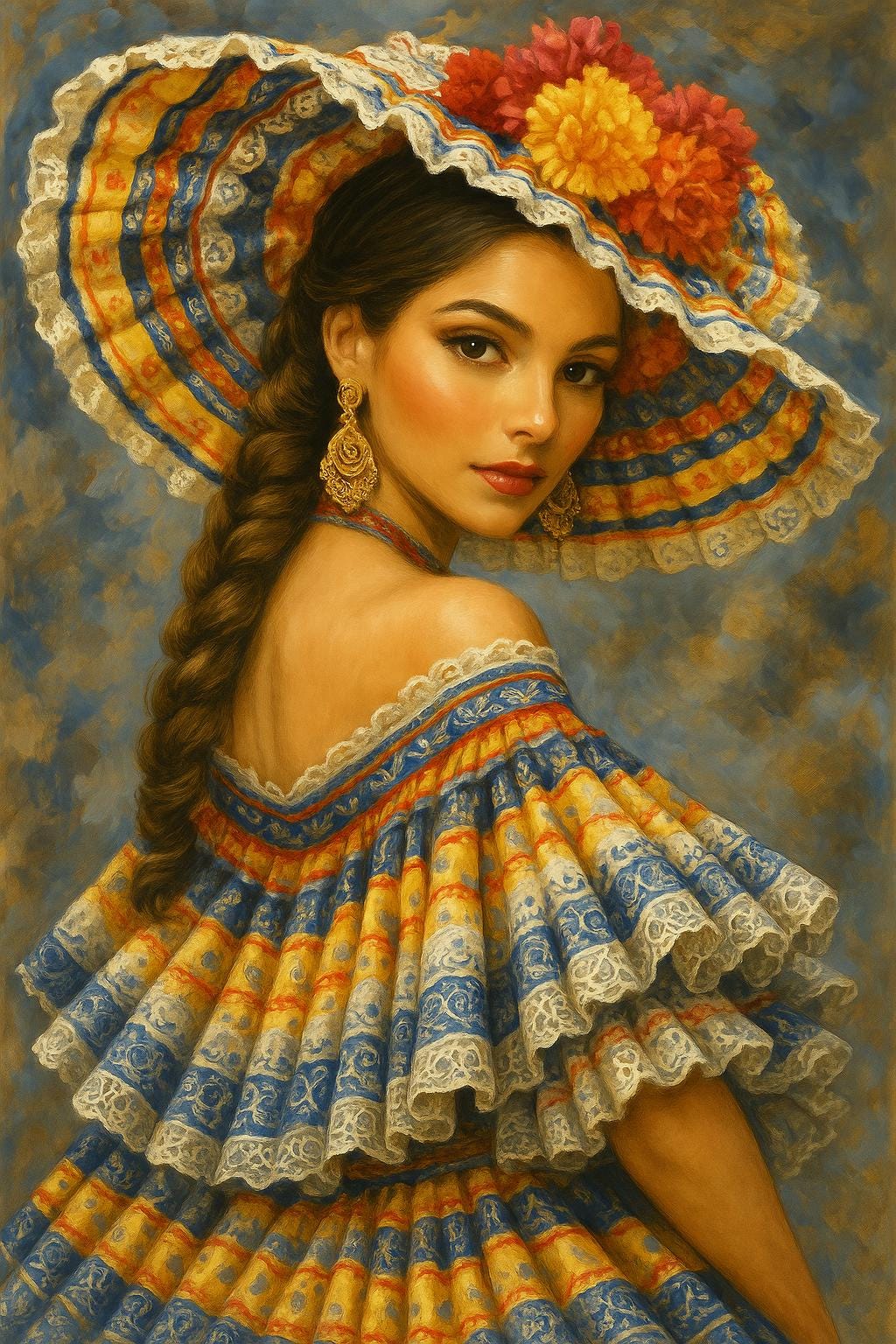 Latin woman art España