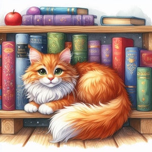 PDF Sleeping Cat Cross Stitch pattern, Cross Stitch, Gift design, PDF Instant Download.