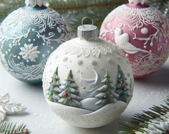 PDF Christmas Ornament Cross Stitch Pattern Digital Format Cross Stitch pattern, PDF Instant Download.