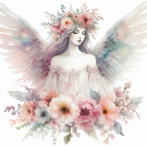 PDF Angel Cross Stitch Pattern Digital Format Cross Stitch pattern, PDF Instant Download.