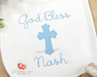Textured Cross Mini Fill Embroidery Design – Religous Embroidery File – Baptism Cross Machine Embroidery Digital Download