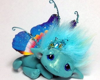 OOAK Dream Butterfly Faerie Trollfling Troll Dragon "Callie" by Amber Matthies