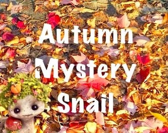 Autumn Mystery Snail Trollfling by Amber Matthies