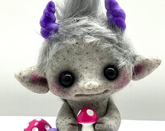Baby Gargoyle pixie Trollfling troll “Sofie” by Amber Matthies