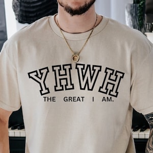 Yahweh Vintage PNG, Ropa de calle cristiana PNG, Camiseta de Jesús Png, Estética cristiana PNG, Camiseta cristiana de gran tamaño, Yhwh Png, Camiseta de fe PNG