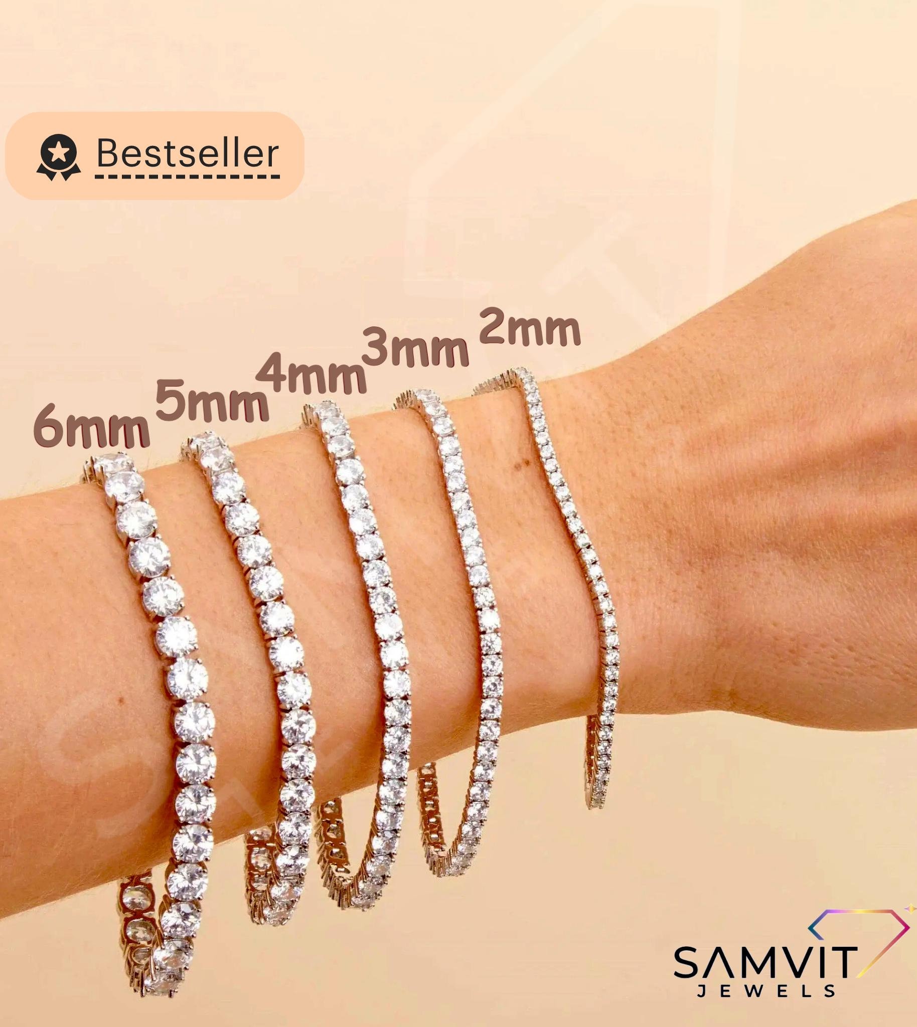 4 Prong Round Tennis Bracelet - Platinum, 7.00 Ct (12468) 4 Prong Round Tennis Bracelet - Platinum, 7.00 Ct (12468)