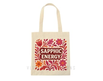 Sapphic Energy Tote Bag