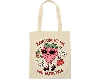 Girl Math Tote Bag