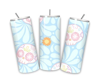 Sugar skull Tumbler