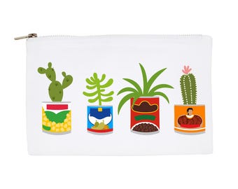 Mexican Plants Pouch