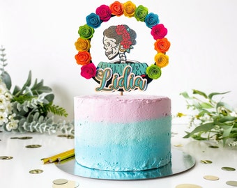 Dia de los Muertos Cake Topper