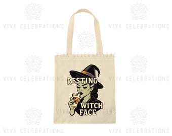 Resting Witch Face Tote