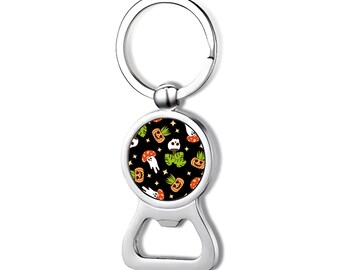 Spooky Plant Key Chain