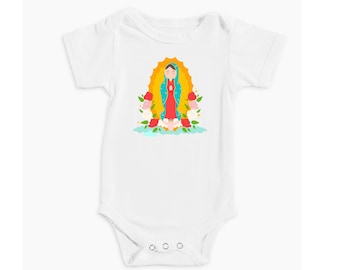 Virgencita Baby Body Suit