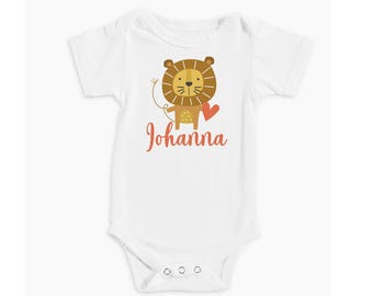 Lion Baby Body Suit