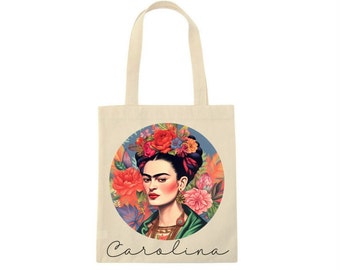 Personalized Frida Tote Bag