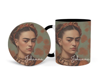 Frida Mug and Coaster
