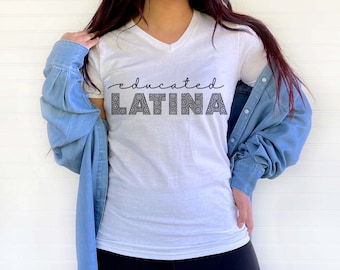 Educated Latina Womens Tee