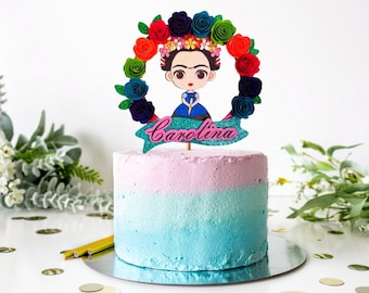 Frida Cake Topper