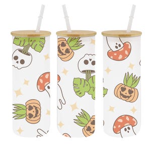 Vaso delgado de Halloween