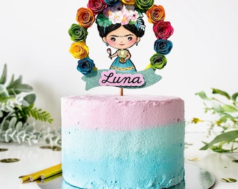 Frida Cake Topper
