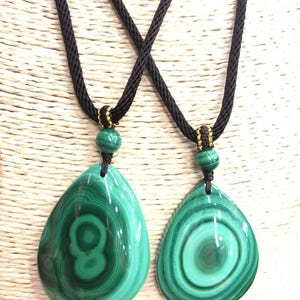 Pingente de malaquita genuíno Pingente de prata esterlina 925 Jóias étnicas Pingente de pedra preciosa delicado Pingente feito à mão Pingente elegante Presente de aniversário