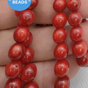 Hot Red Coral Pink Orange Coral Beads 3-16mm  15.5&quot; full strand Round ball Red Coral Bamboo Coral Beads  Loose Coral Beads supplies