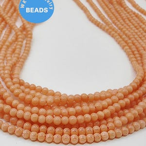 15.5&quot; strand  Pink Red Orange Coral Beads 2-16mm Round ball Red Coral Bamboo Coral Beads  Loose Coral Beads supplies
