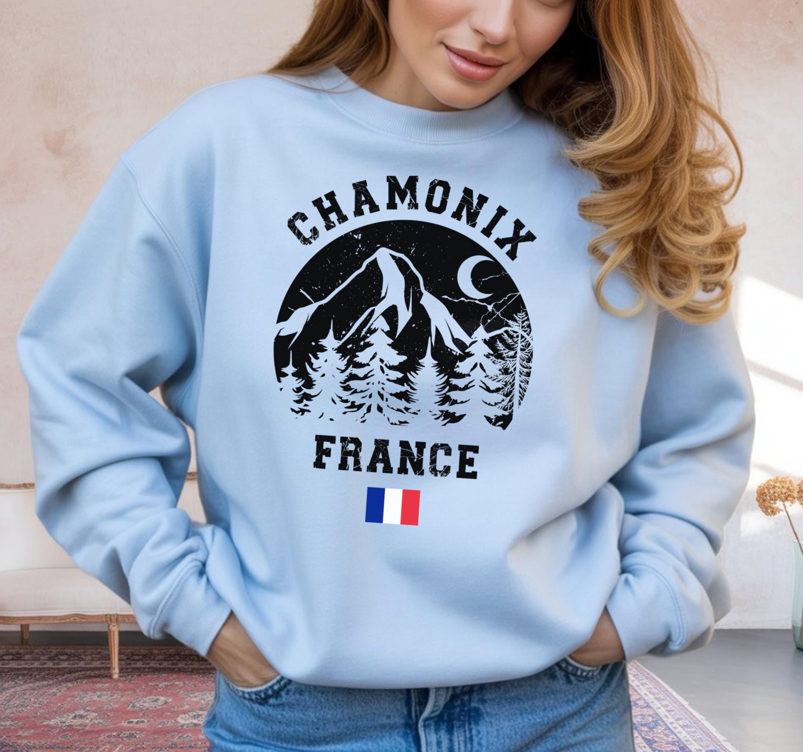 Chamonix Mont Blanc Sweatshirt - Etsy