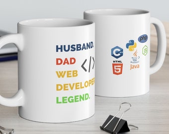 Funny Coder Mug: Web Developer Gift