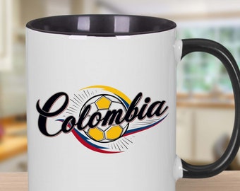 Kolumbianischer Fußball Becher: Copa America 2024 Geschenk
