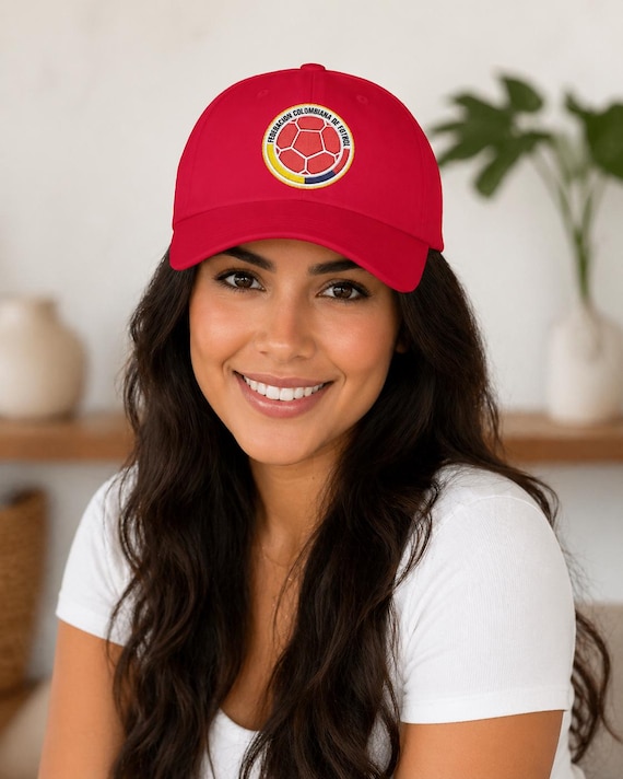 Colombia Selección Embroidered Dad Cap | Colombian Flag Copa Mundial