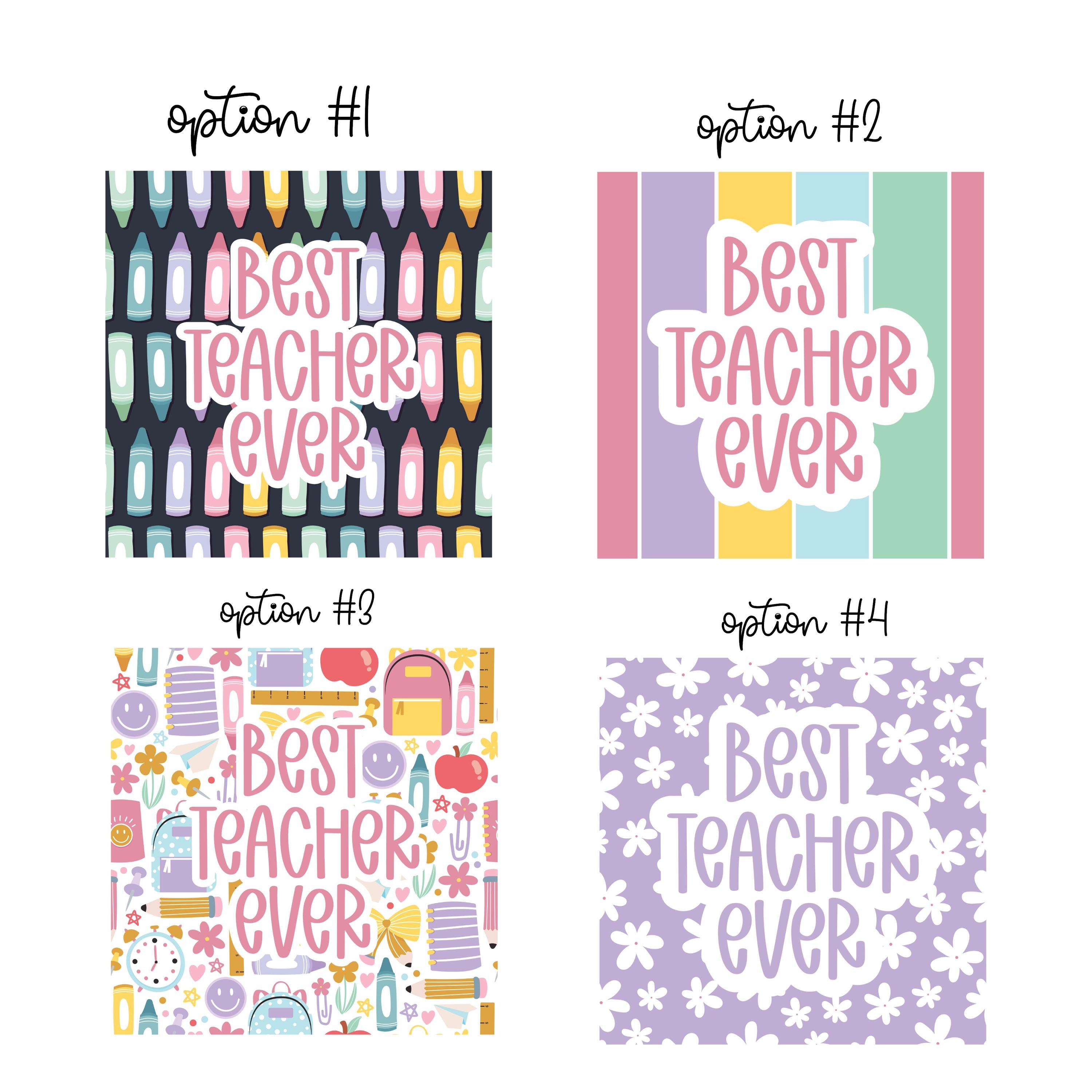 Personalized Ceramic Teacher Coasters | Teacher Gift, Classroom Decor ...