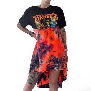 neon oversized t shirt dress T-Shirt Dresses for Women