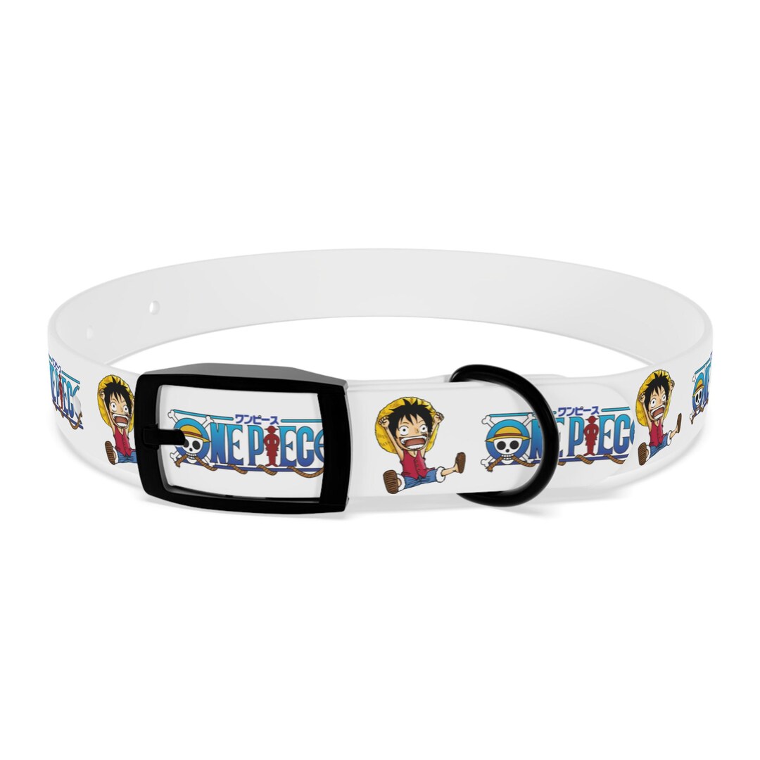 One Piece, Luffy, Anime Dog Collar - Etsy