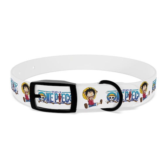 One Piece, Luffy, Anime Dog Collar - Etsy