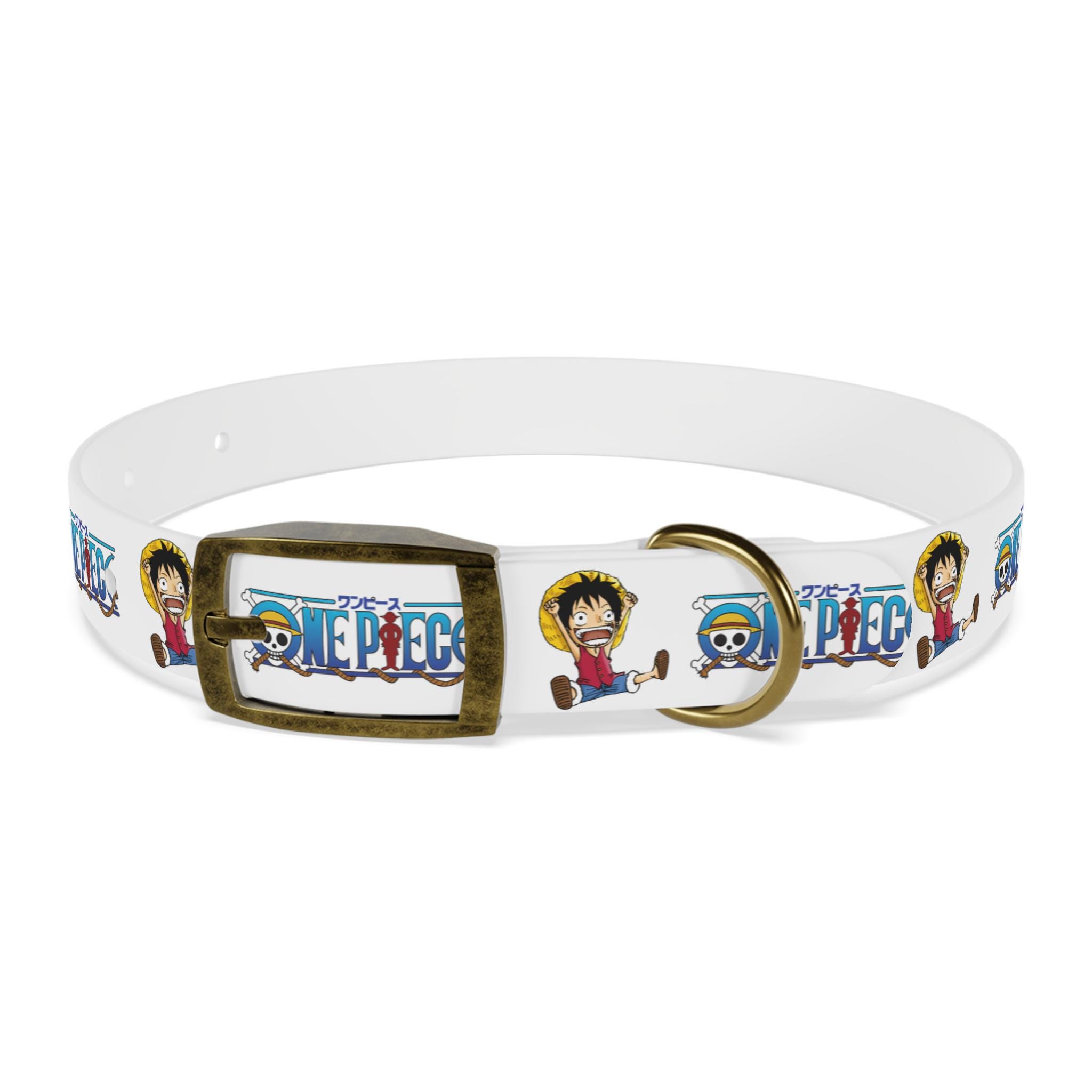 One Piece, Luffy, Anime Dog Collar - Etsy