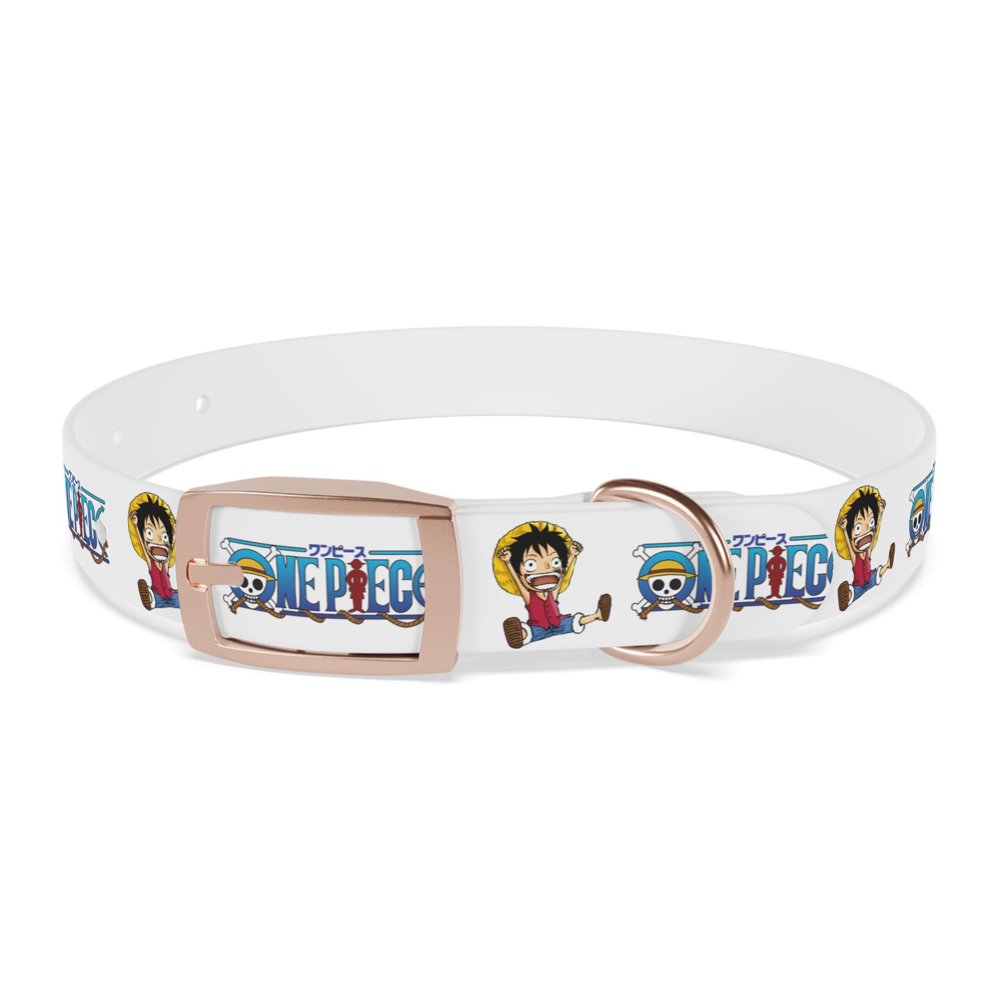 One Piece, Luffy, Anime Dog Collar - Etsy