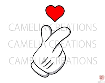 Mouse Korean Heart Fingers *Download*