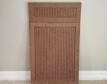 Puertas de armario de lujo con listones estilo Shaker, puertas de armario y frentes de cajón modernos en 3D, puertas de armario de cocina de repuesto personalizadas, puertas de tocador con listones.