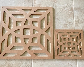 Custom size Decorative Air Vent Cover, Air Vent for wall, ceiling, Ventilation panels, Return Air Vent Cover,   Intake Vent Cover, HVAC air