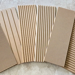 3D MDF Wall Panels: Reeded wall panels, Striped Wall Panels, Slat Wall Panels, Kitchen Island Wall panels, Overlay IKEA panels, custom panel