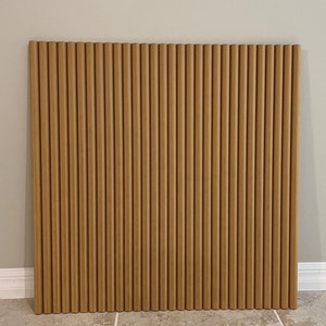 Kitchen Island Reeded wall panels, Reed 1 in, Custom size Reeded panels for  Cabinets, Vanity, Tambour Wall Panels, Overlay panel, MDF panel