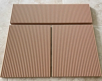Custom size  Reeded Vanity Doors and fronts: Modern 3D Cabinet Drawer Fronts, door
